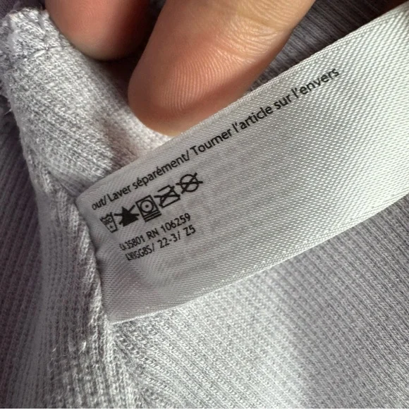 Lululemon Softstreme Ribbed-Hem Pullover Faint Lavender size 2 B - Picture 8 of 13